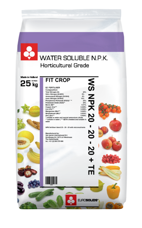 25kg bBag of WS NPK 20-20-20+TE